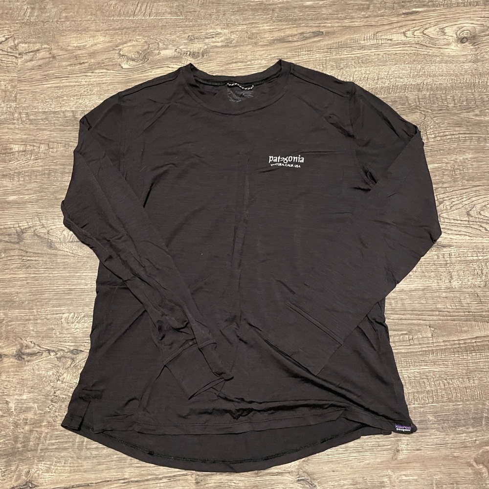 Patagonia Black Capilene Cool Merino Shirt